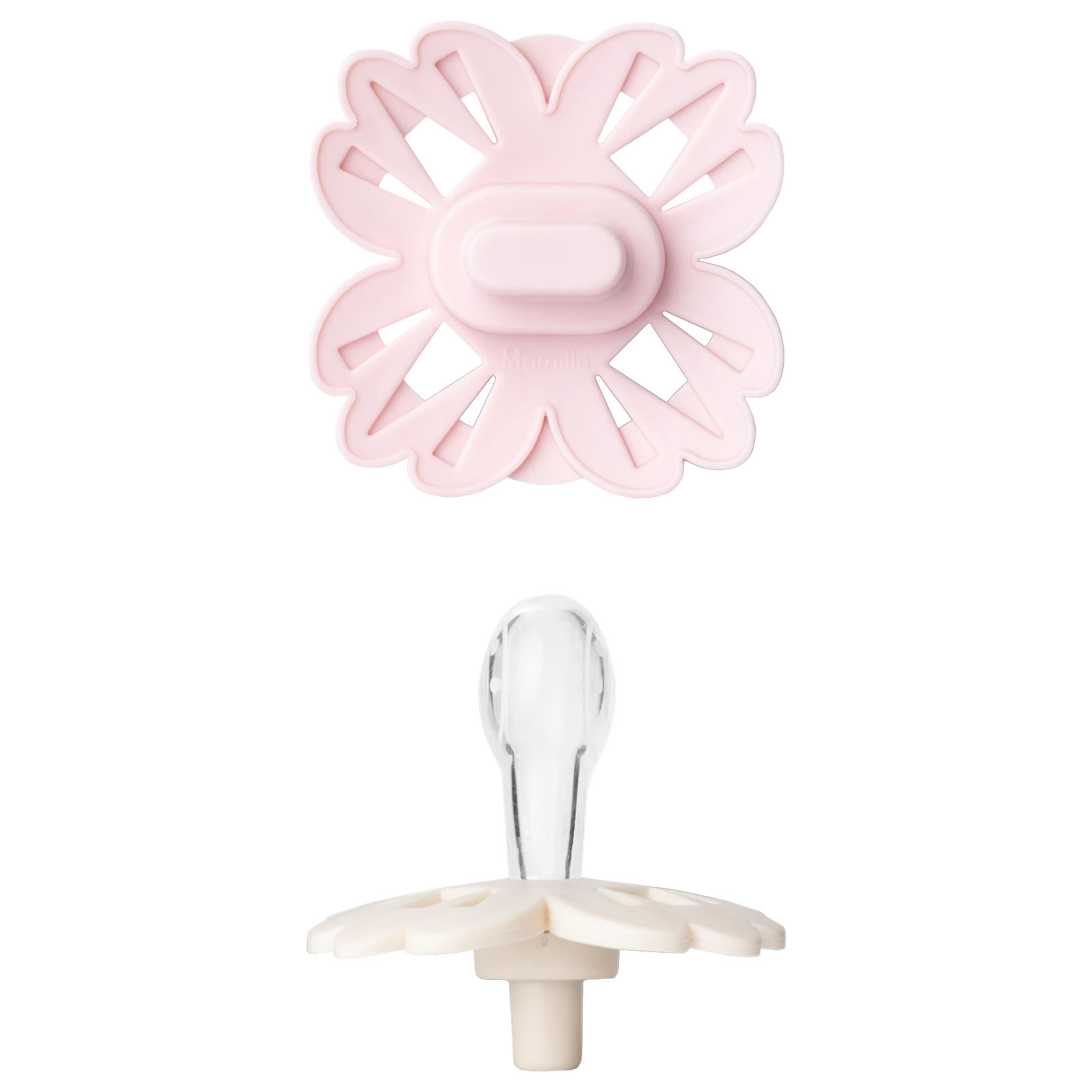 Mamillu Flurry · rose blush + vanilla cream — smoczek symetryczny Mamillu